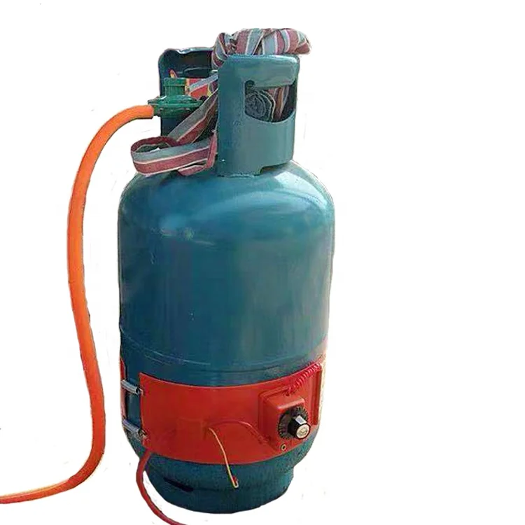 Flexible 230v gas cylinder tank heating pad customized silicone rubber heater