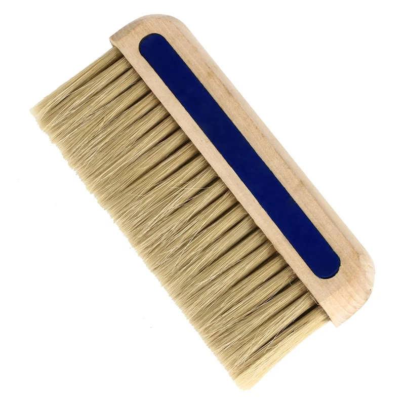 Pure White Bristle Paint Brush with Beech Wooden  Handle