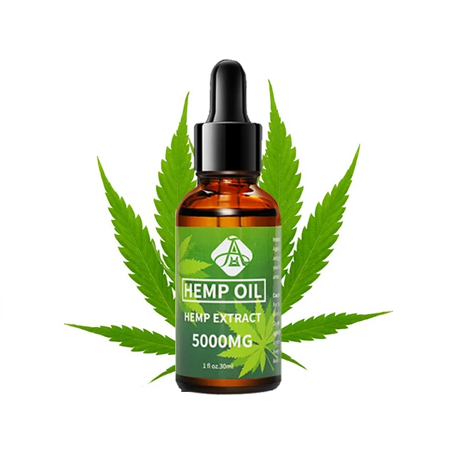 AH 5000mg Cbd Full Spectrum Oil Organic Hemp Seed Extract Hemp Seed Oil Drop for Pain