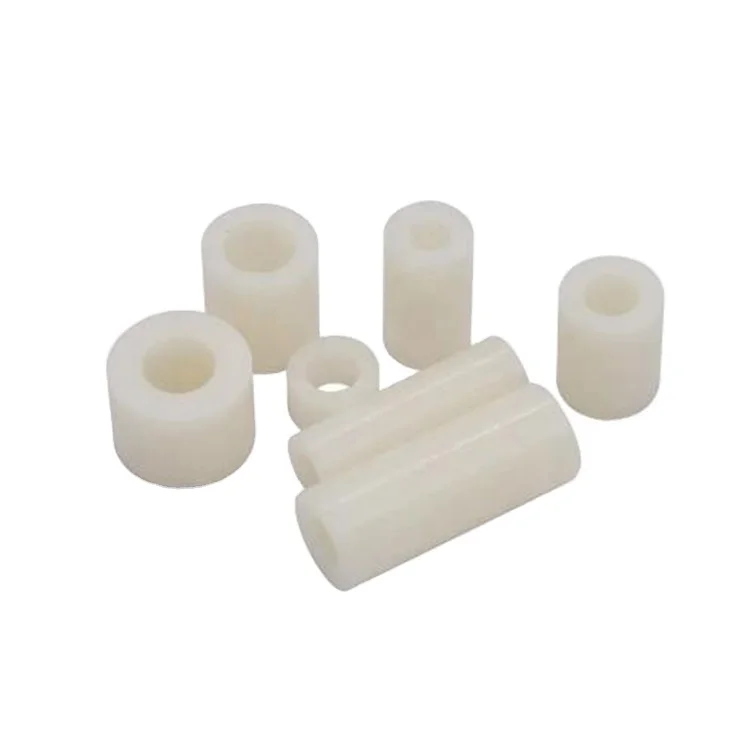All size black white flat nylon rubber washer abs sleeve bushing