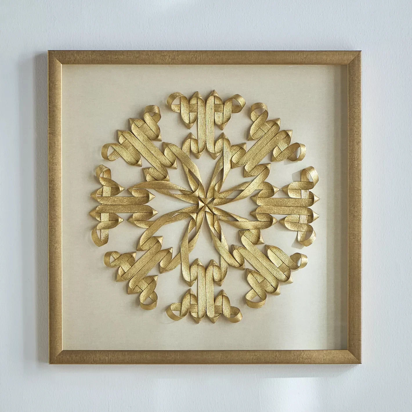 Wholesale Wooden Frames Boxes With Glass Large Custom Painting 3D Square Frame Metal Art Gold Shadow Box Frame