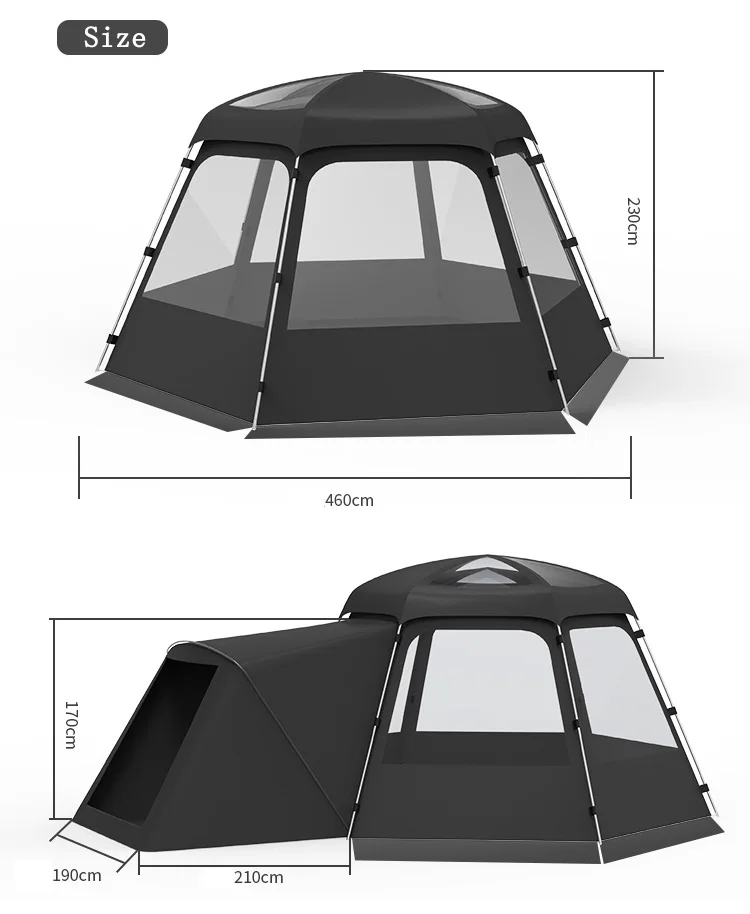 tailveil suv ten numerous options Connectable tent bundle rear awning dome tent for car tesla