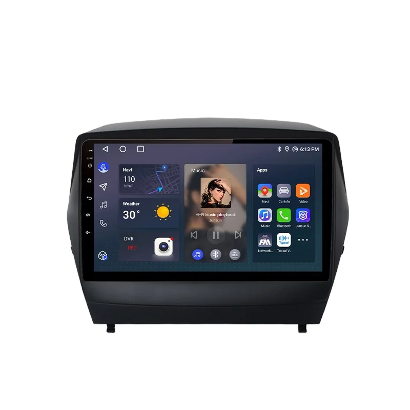 Junsun V1 EU Stock Wireless CarPlay Android Auto Navigation for Hyundai Tucson 2 2015-2018 Car Autoradio Multimedia Video