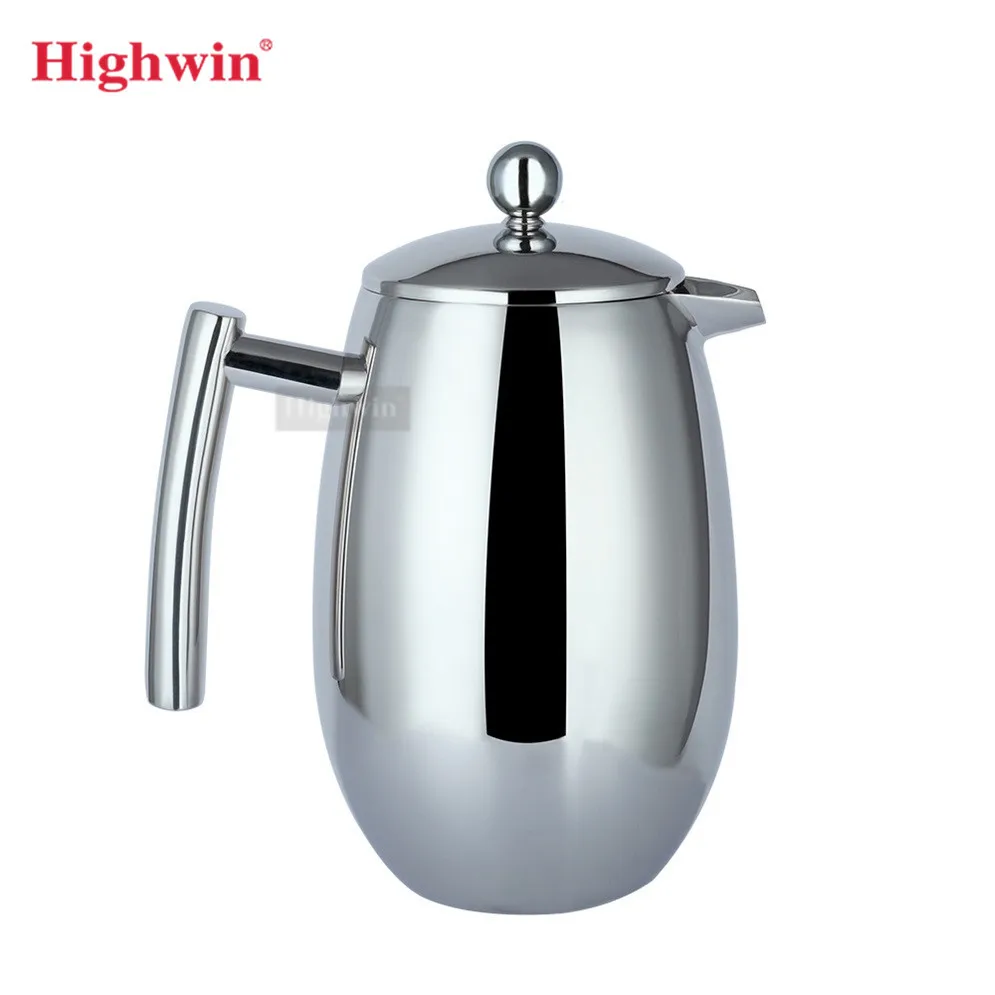 Highwin Factory Wholesale Stainless Steel Coffee French Press