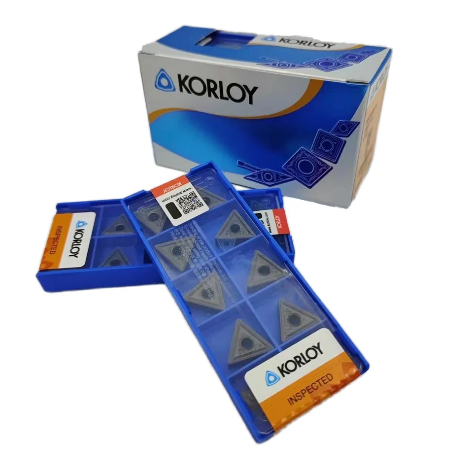KorIoy original CNC lathe insert TNMG160404/08/12 All series turning tools are used for turning tool plate of MTQNR tool holders