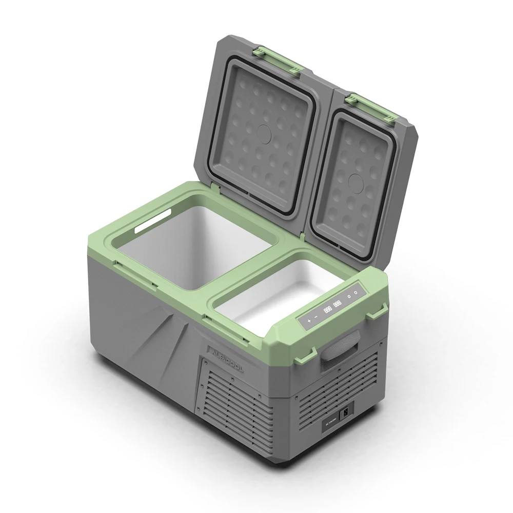 Alpicool QXS Dual-zone Fast Cooling Durable Portable Compressor Car Fridge Freezer For Car Truck Home Hotel Dual Use