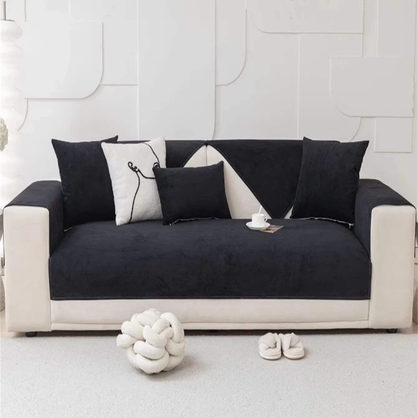 Universally Available Waterproof Soft Sofa Slipcovers for All Seasons Comfortable Cushion Covers for All Types of Sofas