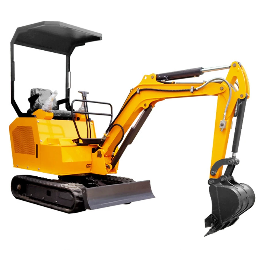 digging machine for optic fiber cable hydraulic rotator grapple excavator bucket sunward excavator price
