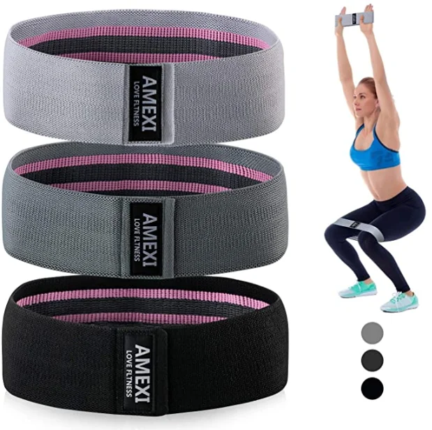 Yoga Strength Resistance Bands 3 Level Hip Training Sport Expander for Legs Butt Elastic Belt Gym Fitness Equipment