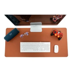 Innovative Design Wholesale Customized Printable Mouse Pad Desk PU Leather