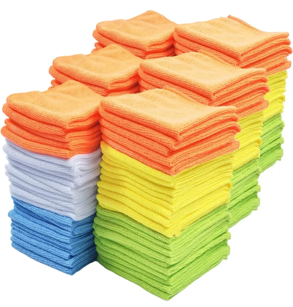 High quality multiple purpose cheap reusable kitchen microfiber cleaning cloth cleaning rags towel for car