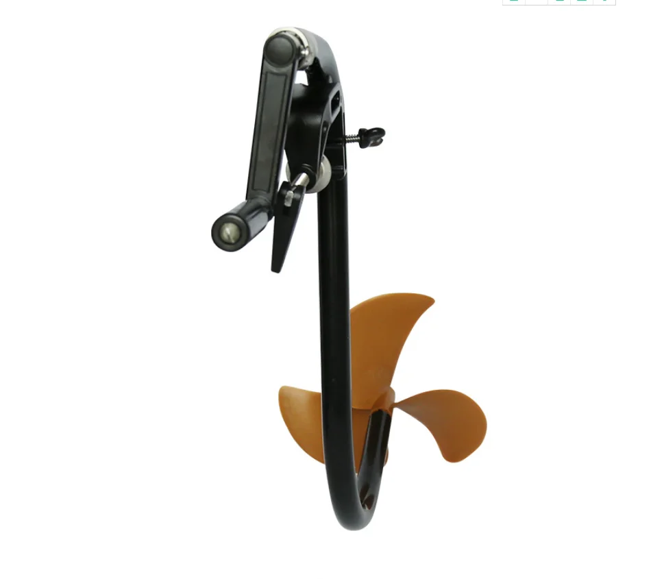 For Sale Hand Crank Trolling Propeller Inflatable Boat Outboard Motor Trolling Motor Hand Operated Outboard Propeller