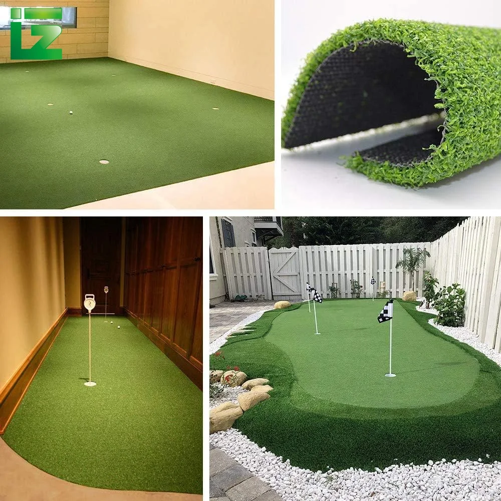 Manufacturers customized high-quality home garden lawn carpet artificial lawn golf mat green mini golf course.