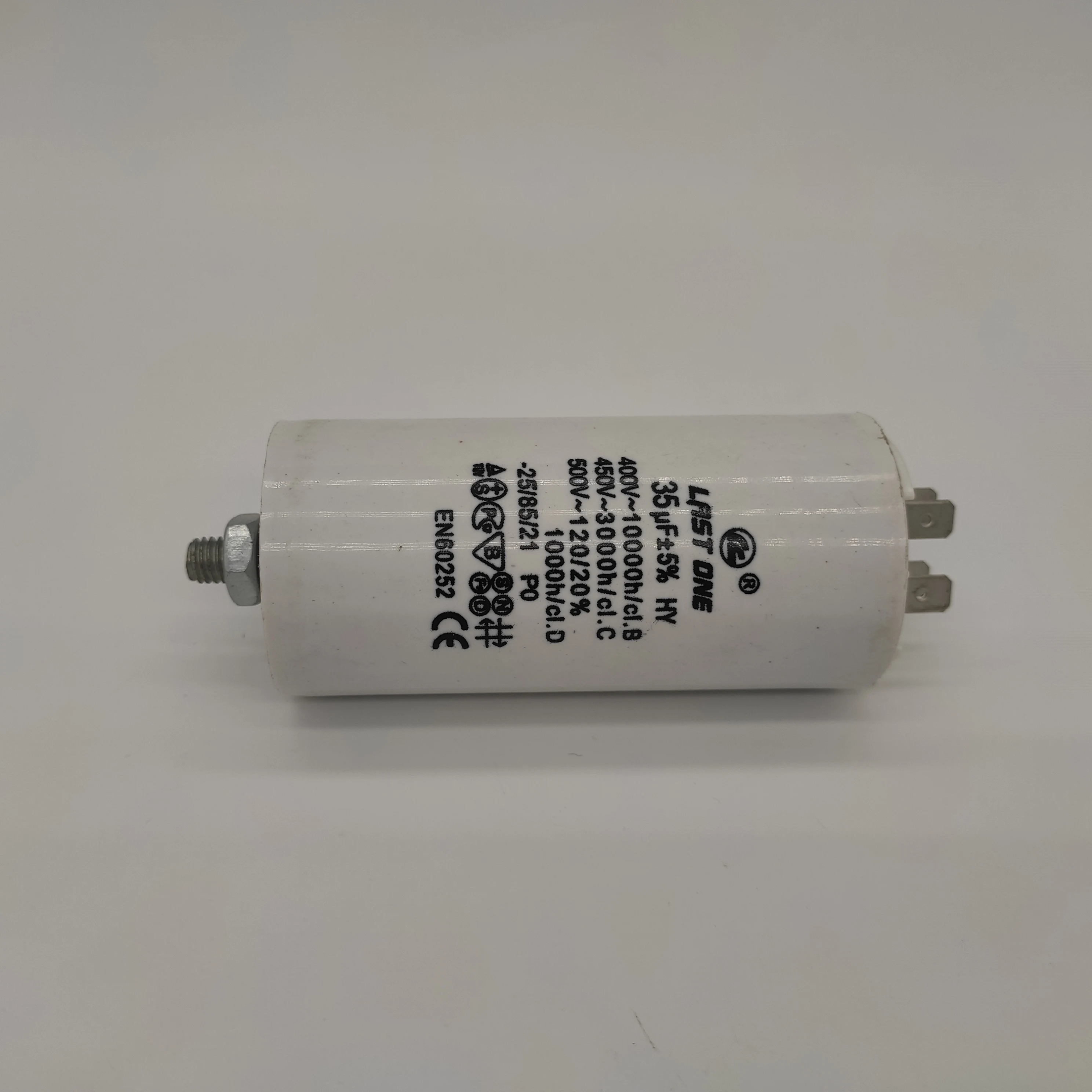  Cbb60 конденсатор с алюминиевой крышкой 250vac 50/60hz 25/70/21 двигатель переменного тока для