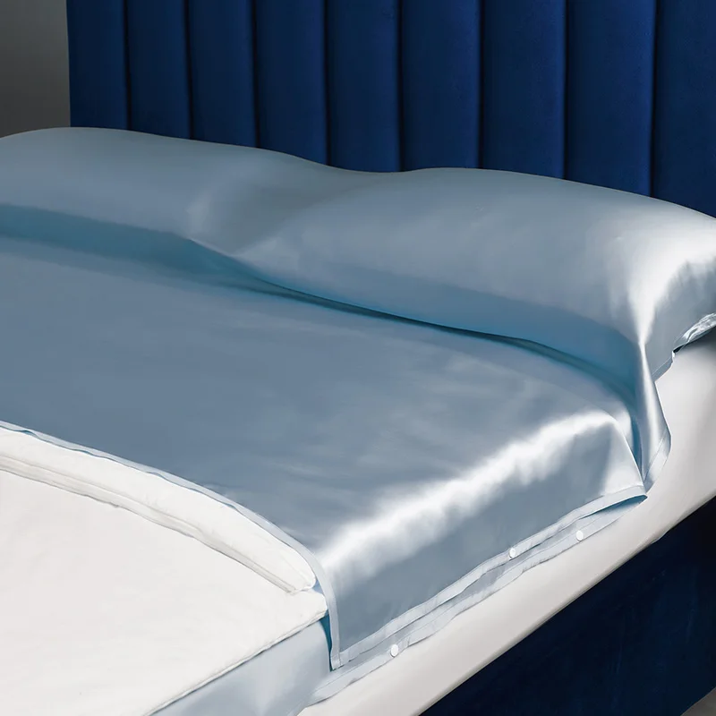 
Wholesale Luxury Adults Kids Satin 160x210cm 19mm 100%Silk Sleeping Bags 