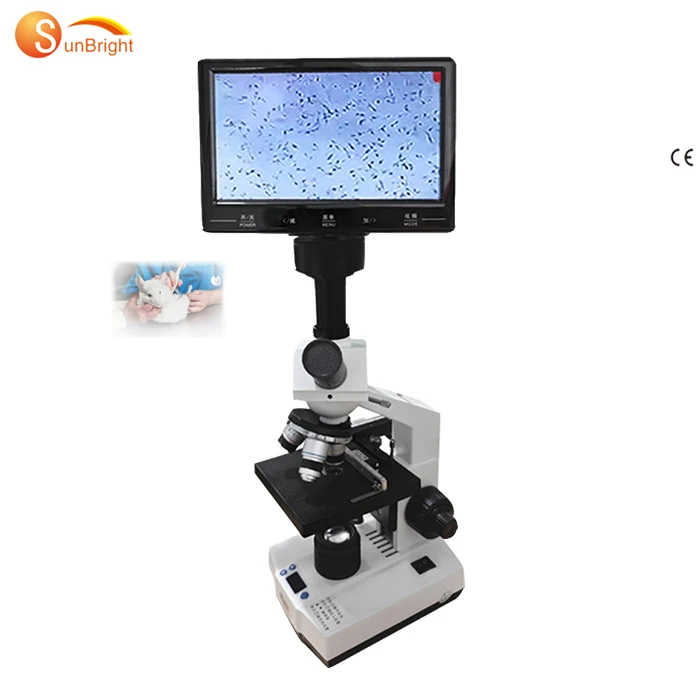 JM-Q12 CE Veterinary high definition imaging medical laboratory LED light microscope