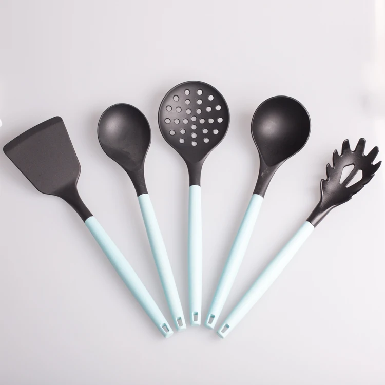 Kitchen Cooking Utensil Set Gadget Black Smart OEM Customized Tools Packing Pcs Plastic Color Feature EGO Eco Material Origin