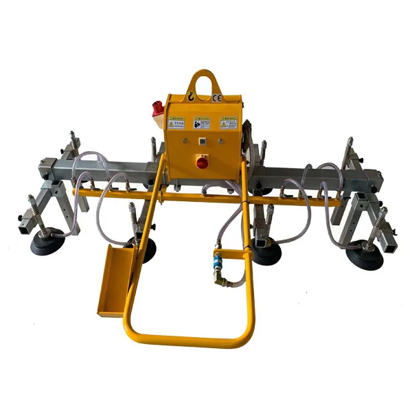 Hoist lifting vacuum sheet metal handling equipment