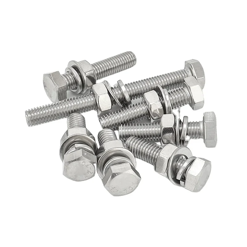 Factory customized  Stainless Steel SS201,SS303 Nut And Bolt
