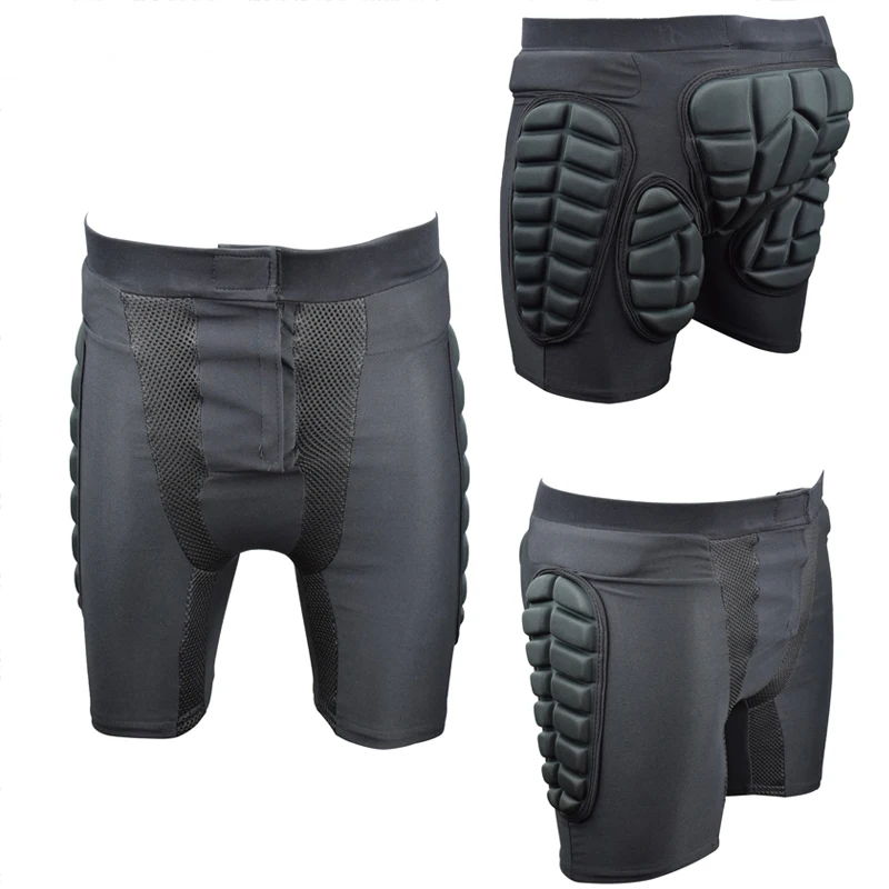 Защитные брюки GHOST для мотоциклистов, мотокроссов, для верховой езды, для катания на лыжах, бедра, бедра, защита ягодиц