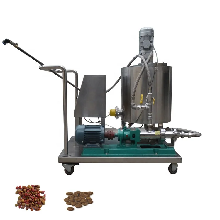 China Factory good price Tilapia fish feed machine floating fish feed extruder production line for pet food