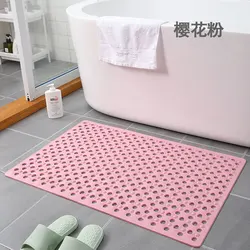 Bathroom Products PVC Bath Mat Anti Slip Household Bathroom Mats Shower Floor Pad Non Slip Bathroom Accessories