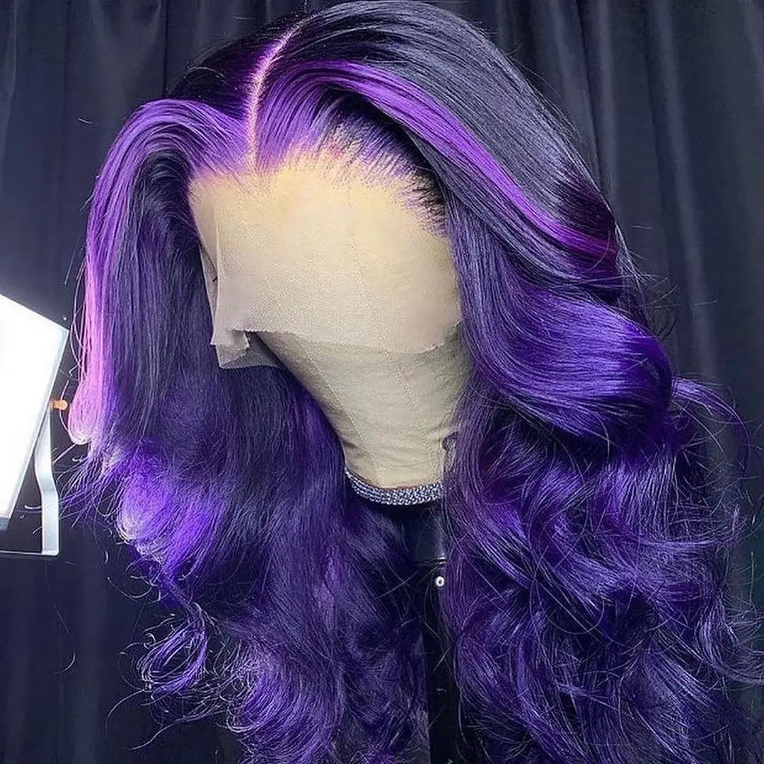 360 HD Lace Frontal Wig 13x6 Transparent Lace Wig Human Hair 30Inch Bone Straight Brazilian Remy Human Hair Wigs For Women