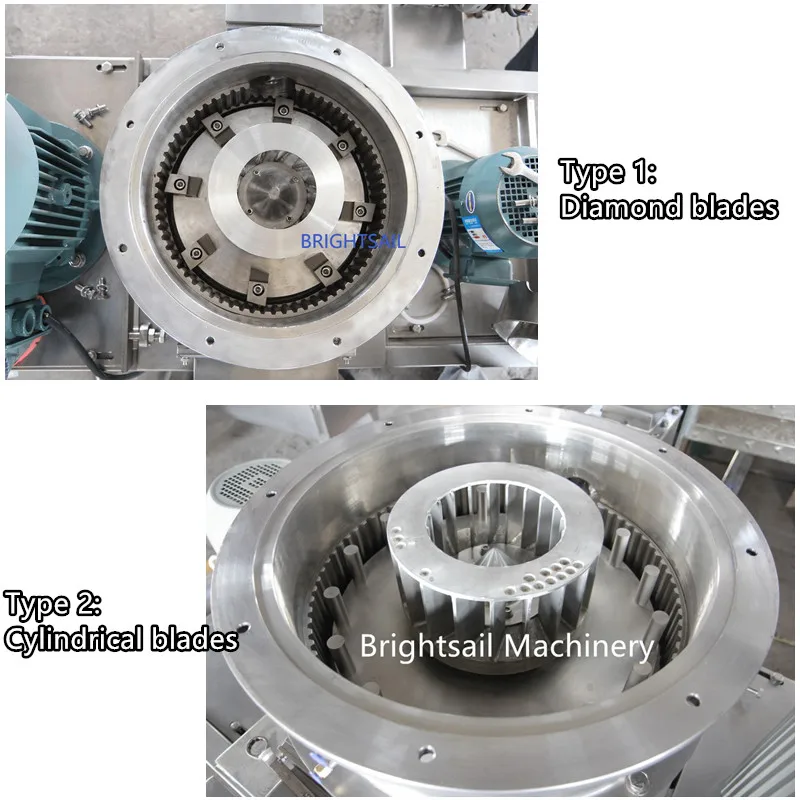 Brightsail rice cacao garlic cinnamon seeds herb powder grinder machine chilly flour mill