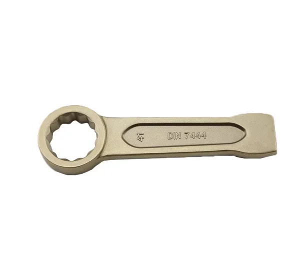 Aluminum Bronze High Quality Professional Manufacture hardware tool DIN7444 RING SLOGGING SPANNER 100mm for food industry