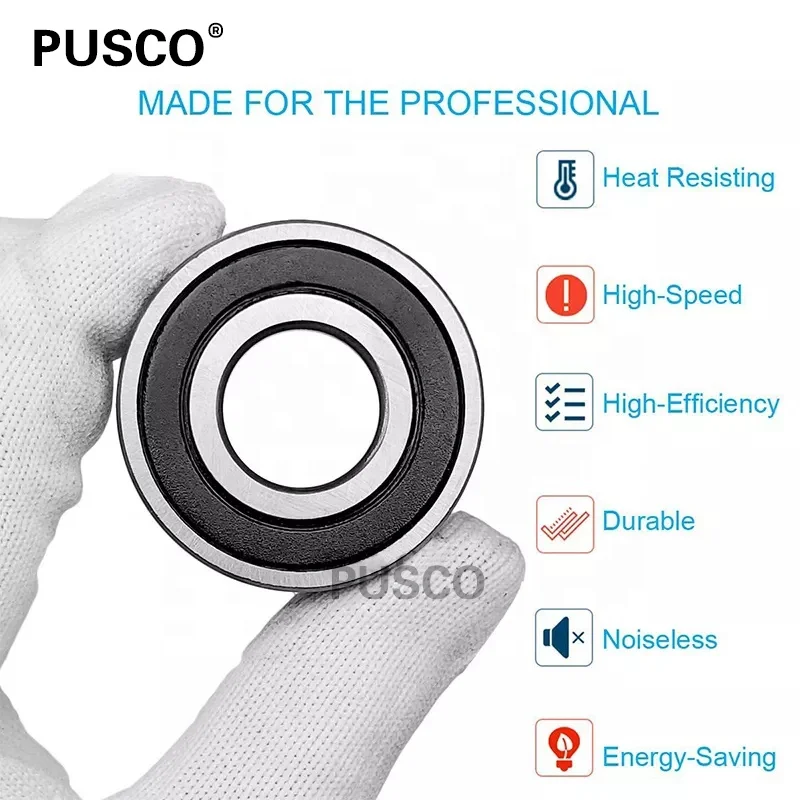 PUSCO Miniature Ball Bearings 681 Low Noise Mini  Deep Groove Ball Bearing 687