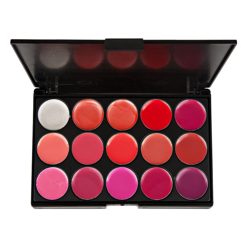 High Quality OEM lip palette Wholesale Long Lasting Waterproof Matte Lipstick Makeup Palette Set