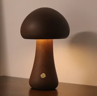 Mushroom Night Light Warm Light Touch Bedroom Bedhead Sleep Night Light