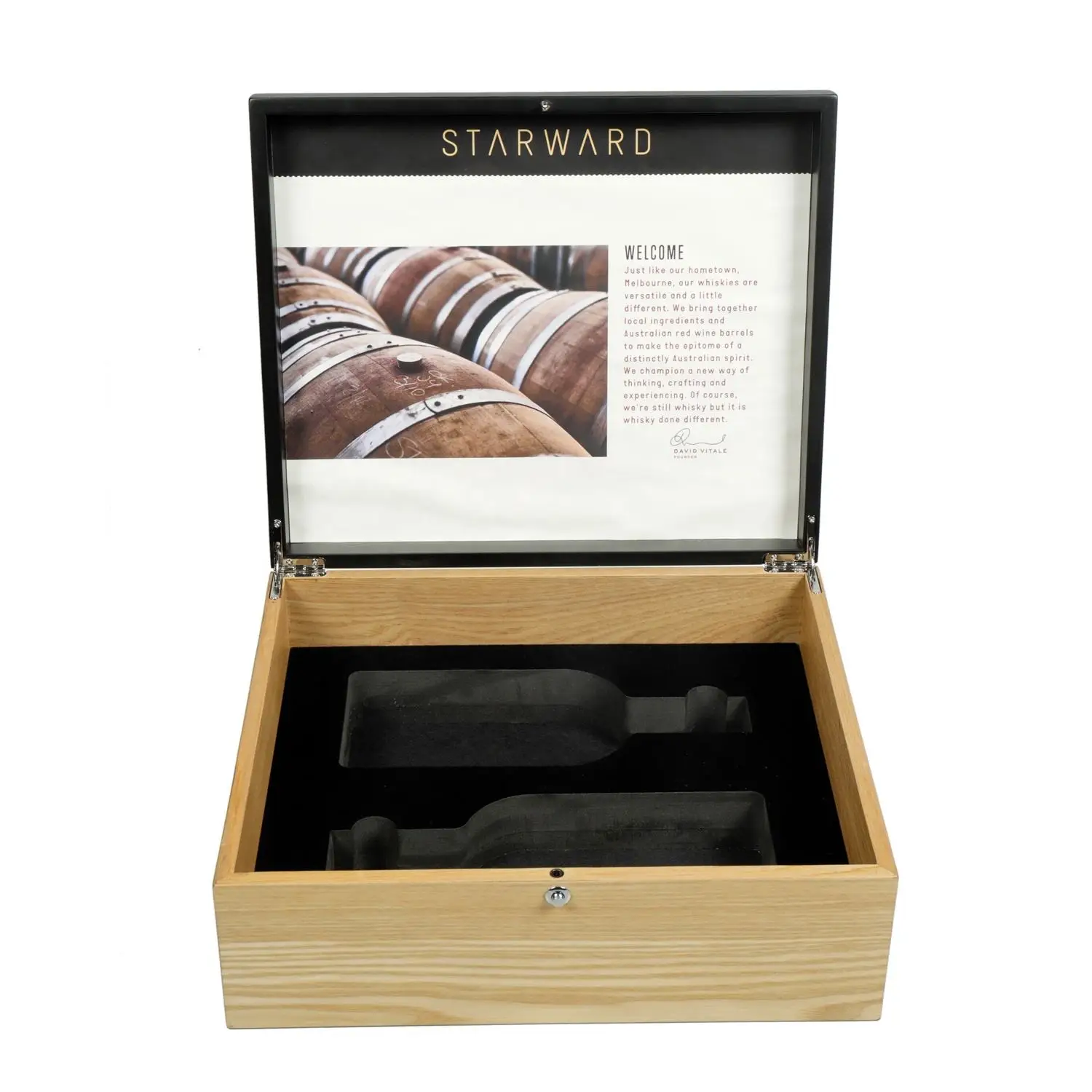 High quality wholesale rectangle black luxury wood wine carrier box packaging