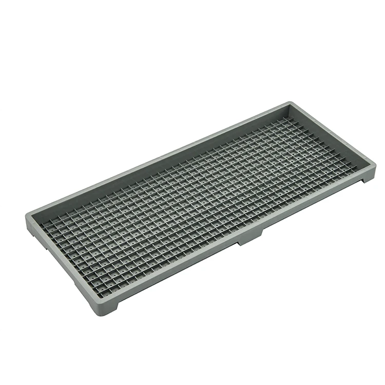 FS600D Professional manufacturer plastic rice plant nursery flat seed trays