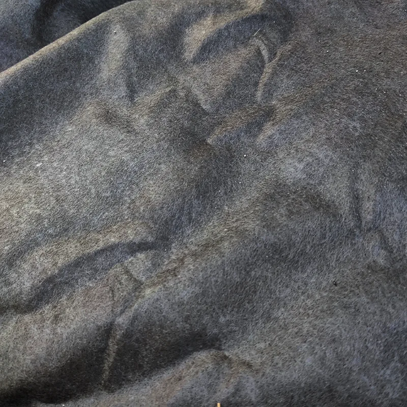 72cm x 8cm black PLA Round mat Weed control fabric agriculture mulch mat cacao tree weed barrier