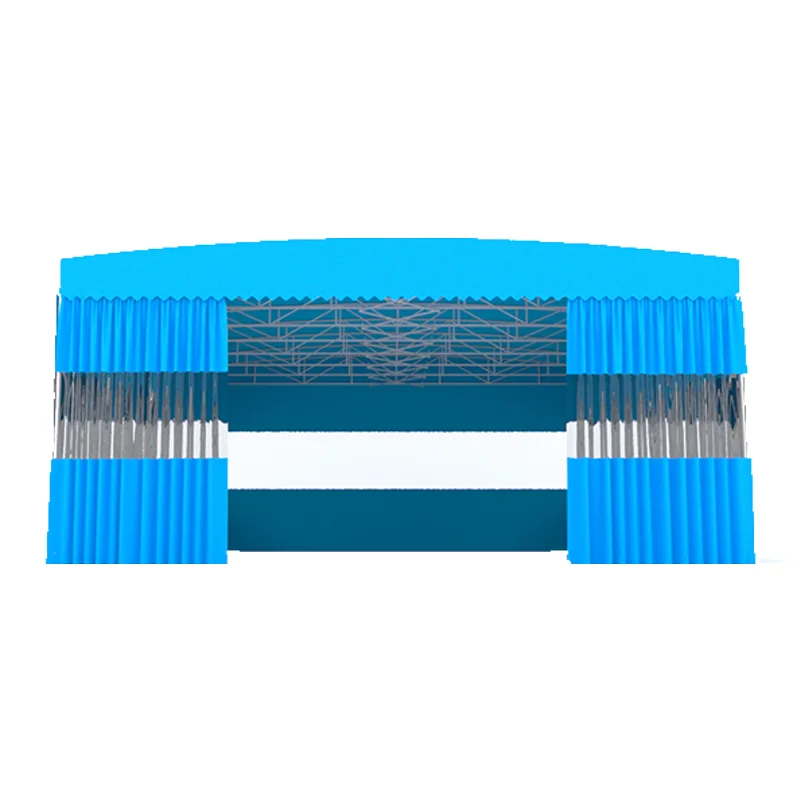 Mobile Push-pull Canopy Shed Warehouse Movable Push-pull Trading Show Tent Parking Push and pull Sunshade Tent