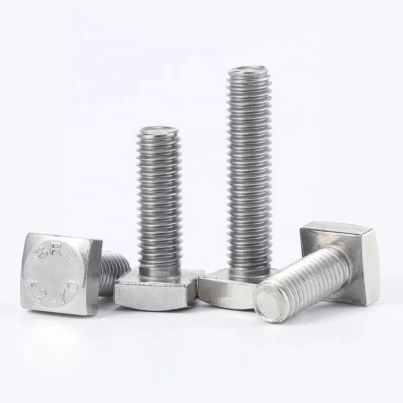 A2-70 A2-80 A4-70 A4-80 18-8 SS304 SS316 из нержавеющей стали на плоской подошве с квадратным носком; Болт солнечного коллектора GB /T 8