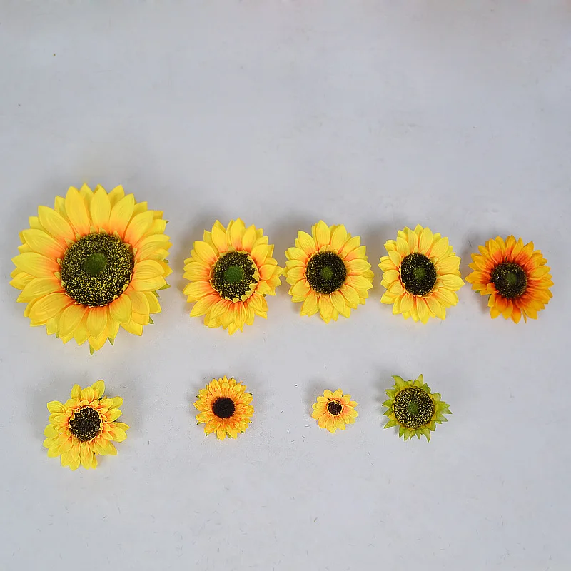 Sevenstar Wholesale Cheap Price Sunflower Head Various Artificial Sunflower Heads For Decoration