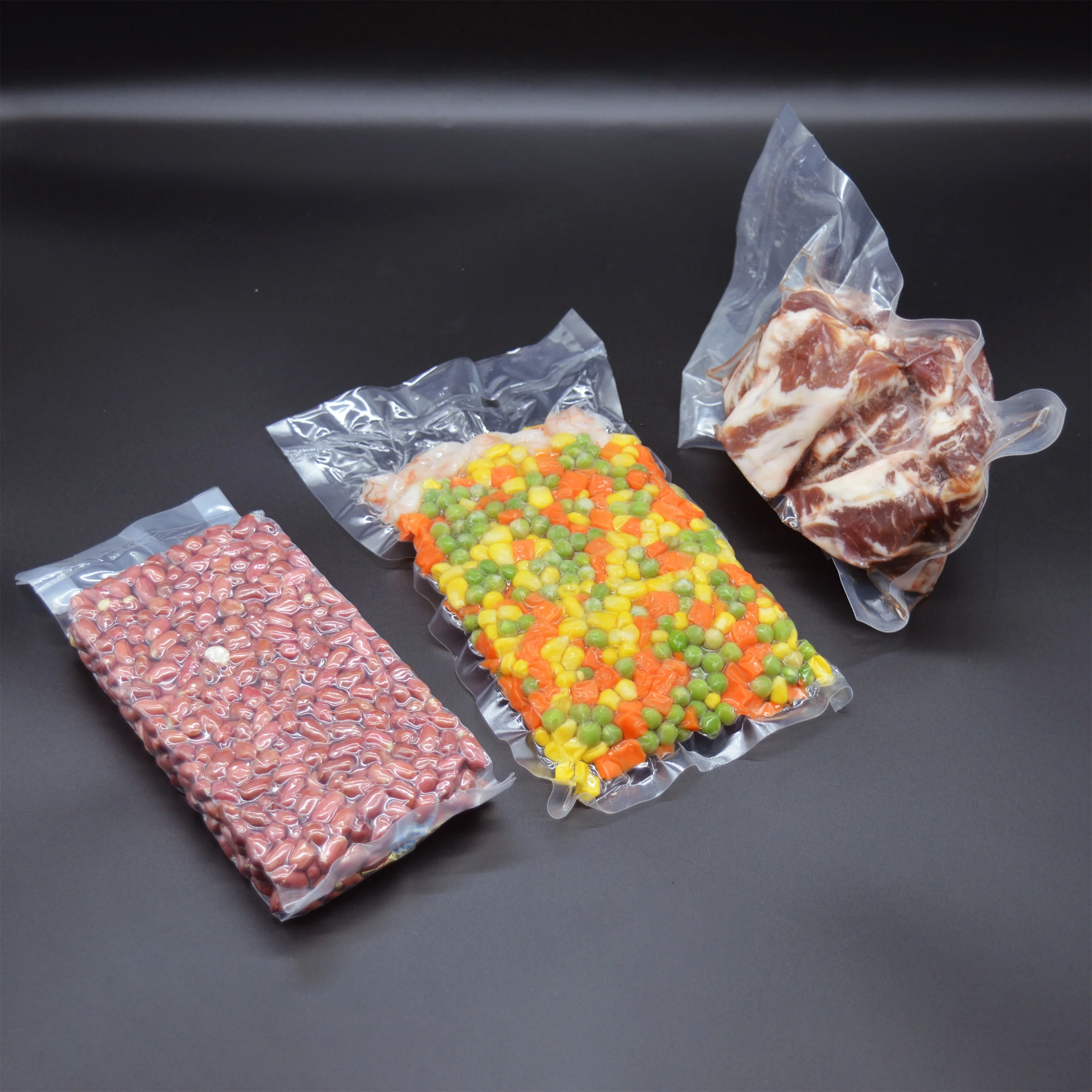 Customized Food Grade Clear Poly Bags Packaging Vacuum Storage Packing Bag Nylon Vacuum Bag Frozen Meat