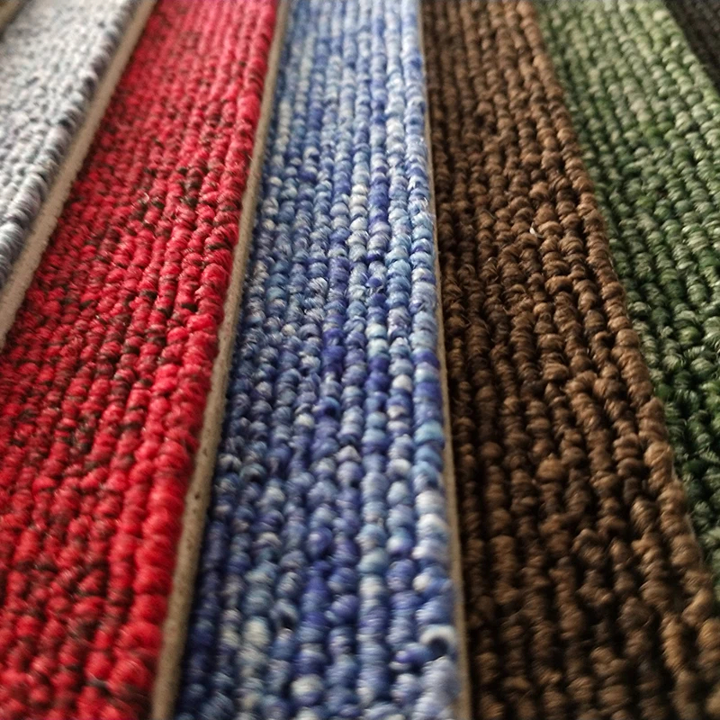 High Quality Luxury 100% Pp Carpet Tiles Office Oem Office Commercial Carpet Tiles 50x50cm Squares Carpet Factory