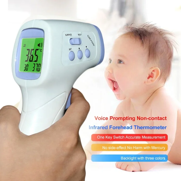 DiKang medical cheap thermometer infrared baby body automatic digital forehead thermometer