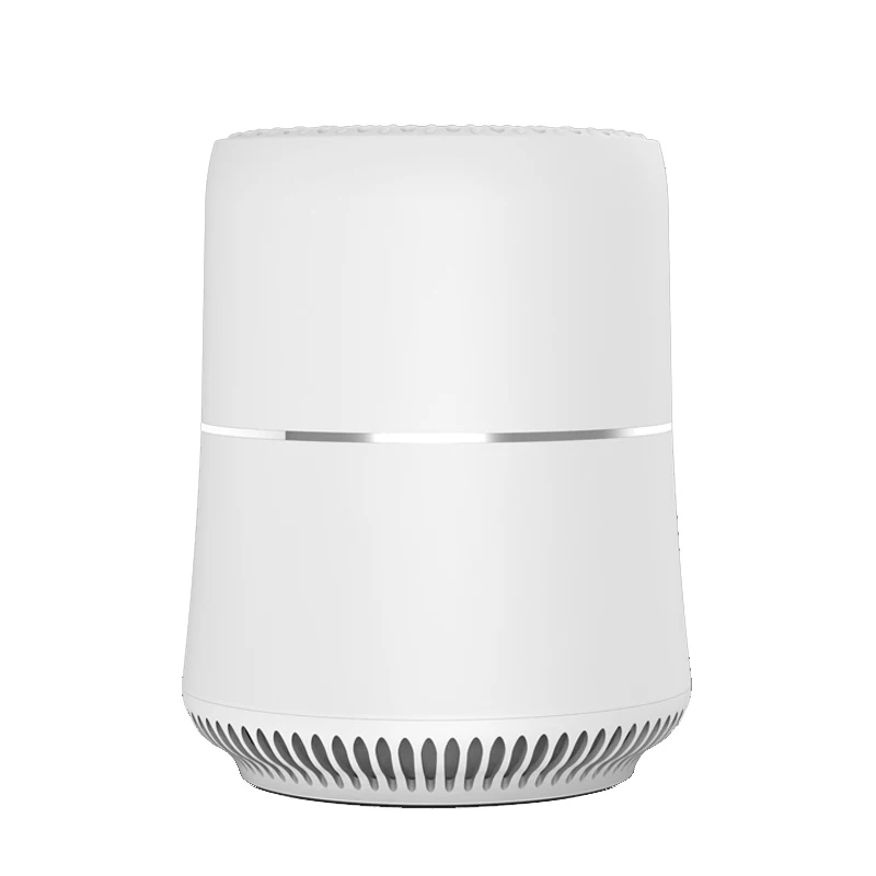 Desktop household mini electrical appliances smart room toilet air uv ionizer hepa filter air purifier