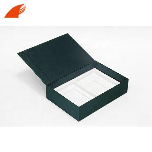 Hot Selling Velvet Jewelry Boxes Fabric  Material And Color Fancy Jewelry watch Packing  Box