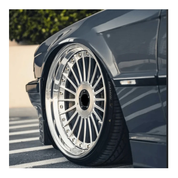 BK 5x120 Forged Wheels 18 19 20 21 inch Rims Polished Lip Alloy Passenger Car Wheels for BMW E46 E36 E90 F30 F10 E60 E39 E92 E36