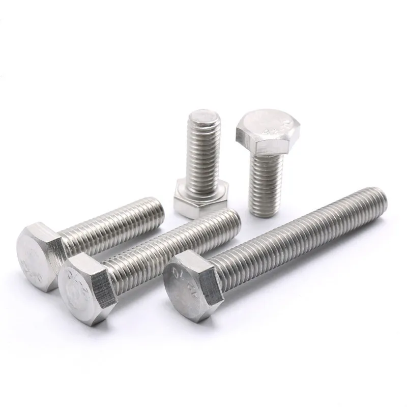 Ss Stainless Steel Bolt and Nut M16 X 100 M10x125 316 Grade M38 M26 Perno Hexagonal M8x2 M32 Bolts 5.8 Fasteners