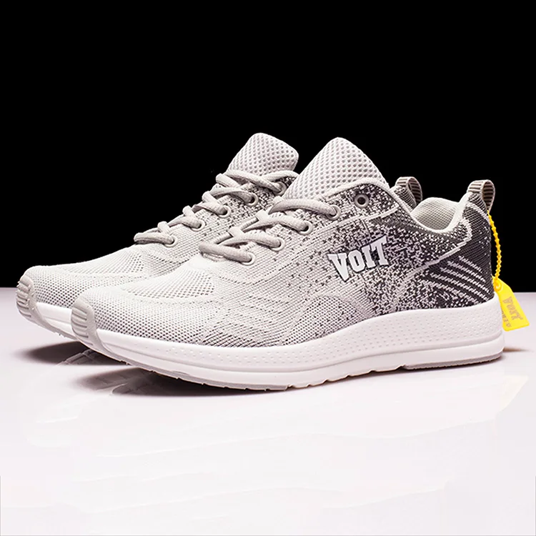 Well Priced Popular Red Shoes Sneakers Man Knit Sports Shoes Walking Style Shoes For Boys