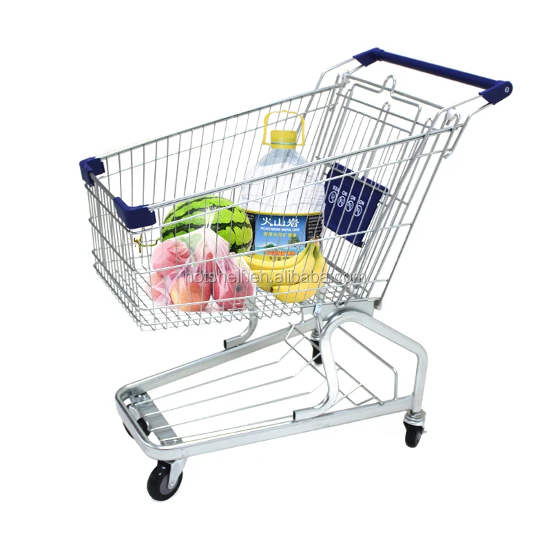 German style supermarket shopping cart trolley
