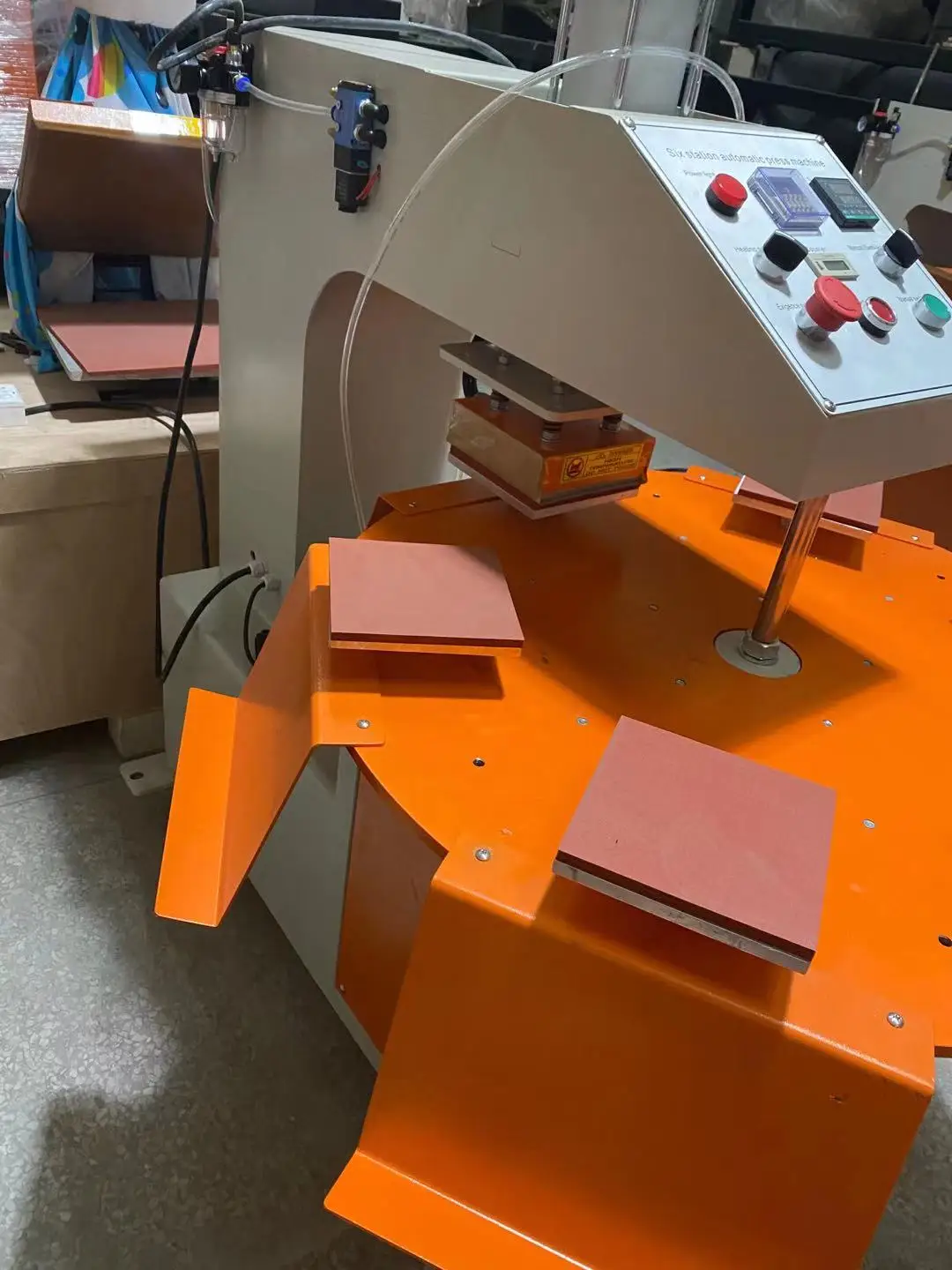 Rotary t shirt printing machine 10x10cm 15x15cm 20x20cm