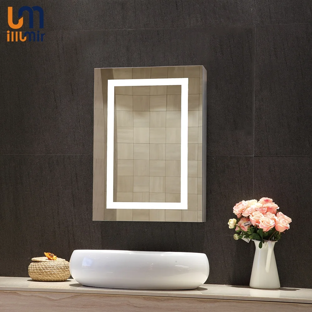 CE ETL IP44 Cosmetic Vanity LED Light Useful Bathroom Mirror Cabinet