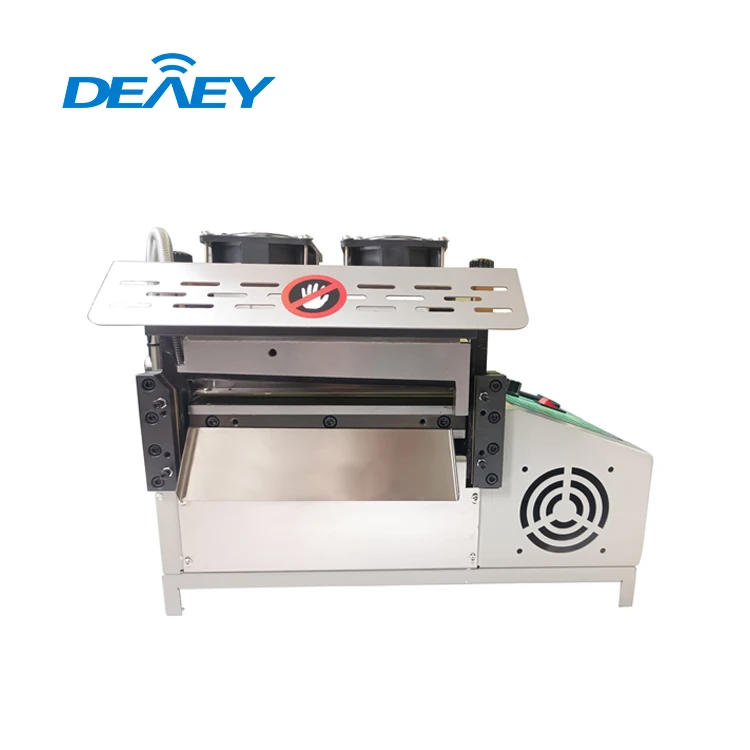 220mm Velcroes Tape Thin Cutting Machine Thick Dispenser Die Cut Strip Fabric Ribbon Cutter Zig Zag